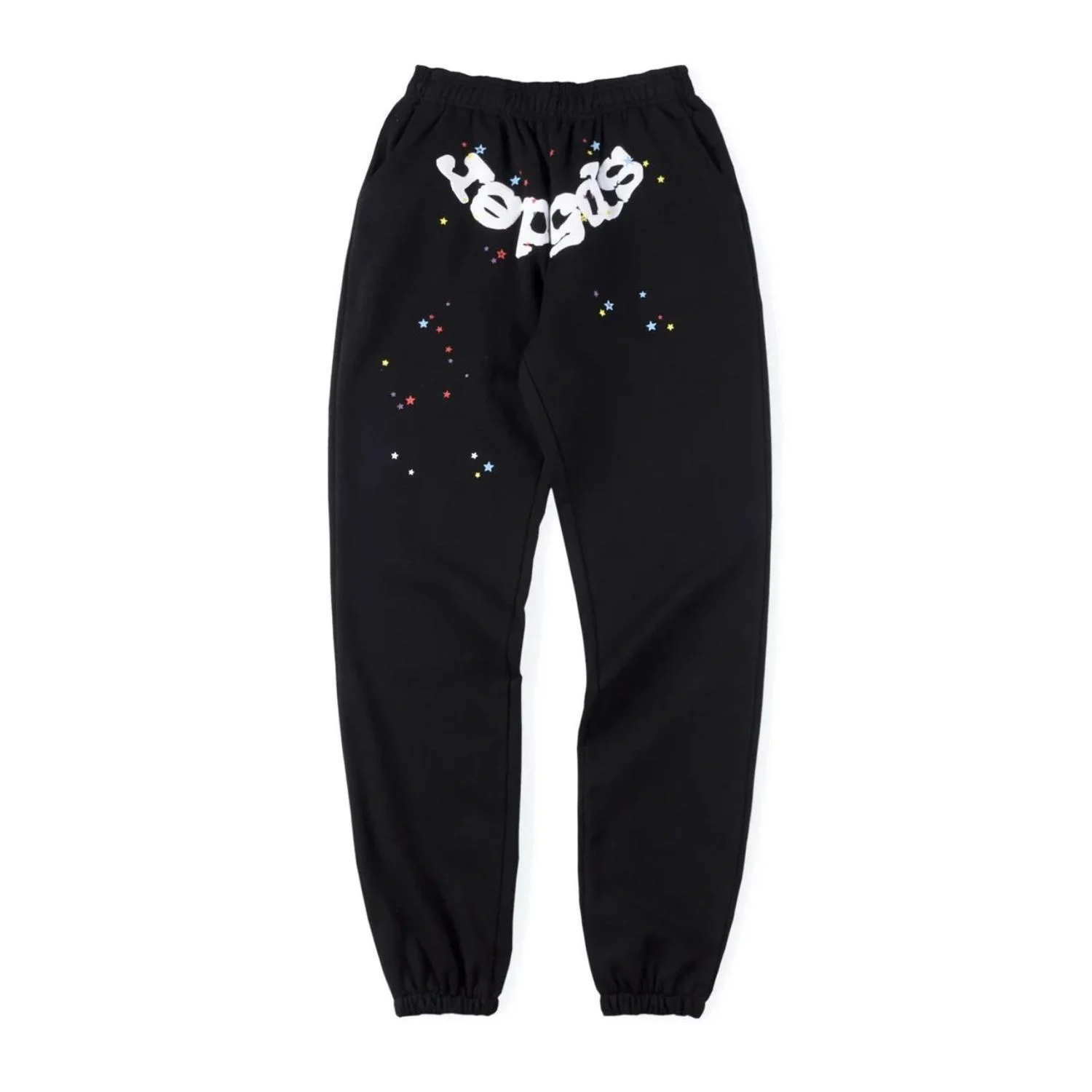 Black-Sp5der-Worldwide-Tracksuit sweat pant