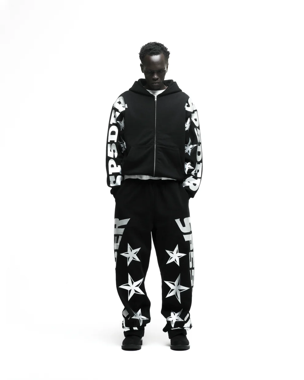 Black Spider MX555 Zip-up Hoodie