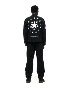 Black Spider Motorsport Denim Jacket