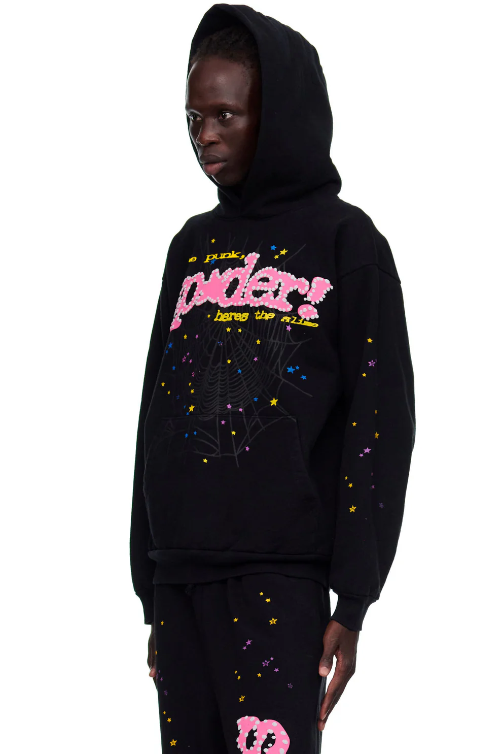 Black Spider Punk Hoodie
