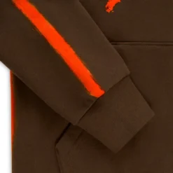 Brown Spider Screaming Eagle Hoodie