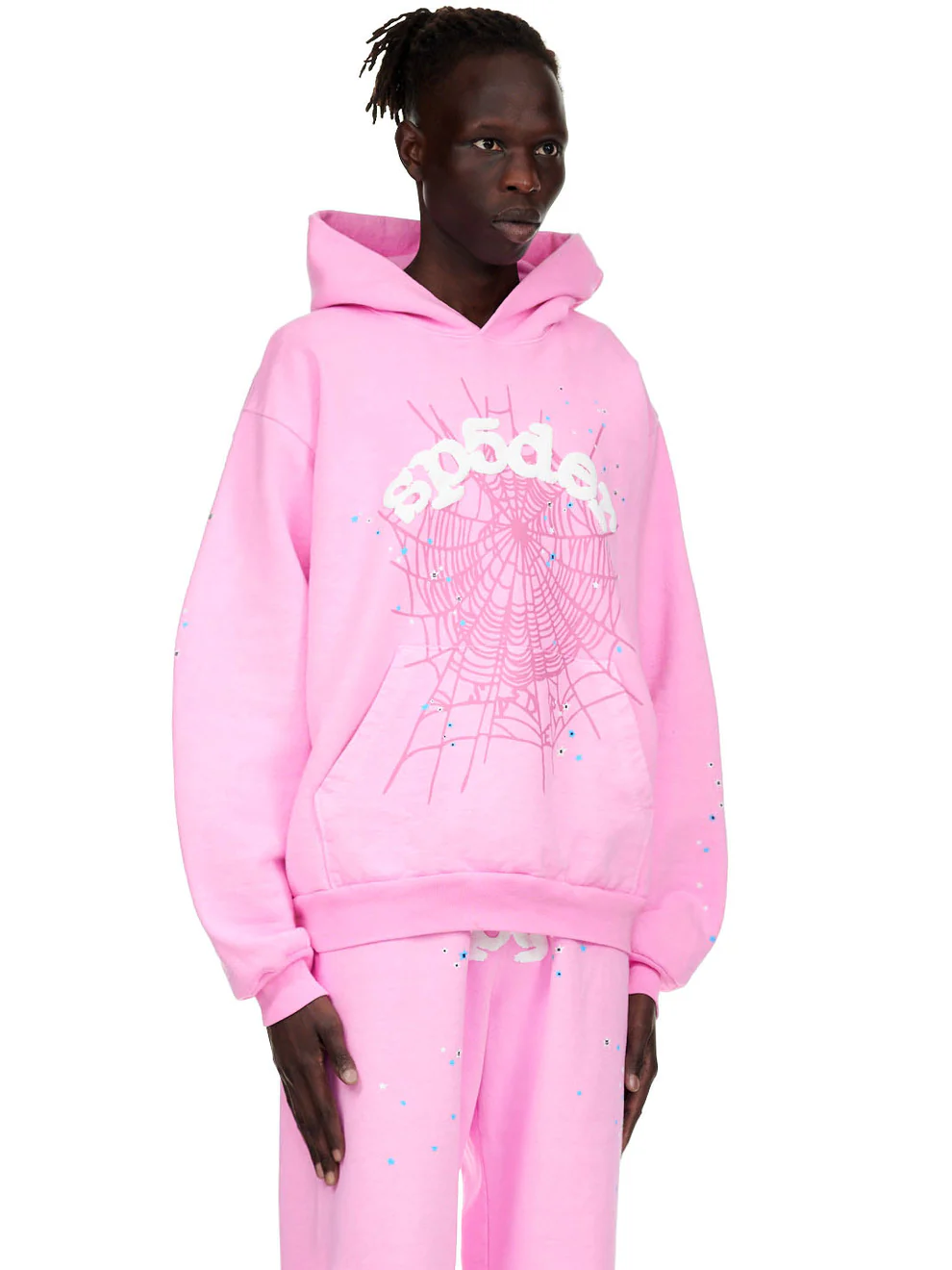 Pink Spider OG Web Hoodie