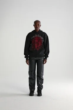 Sp5der OG Rhinestone Logo Hoodie