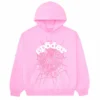 Sp5der-OG-Web-Hoodie-Pink