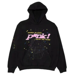 Sp5der-PUNK-Hoodie-Black