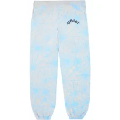 Spider AOP Web Heather Grey Sweatpants