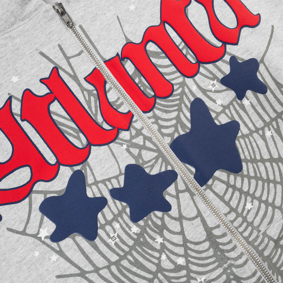 Spider ATLANTA Full Zipper Hoodie