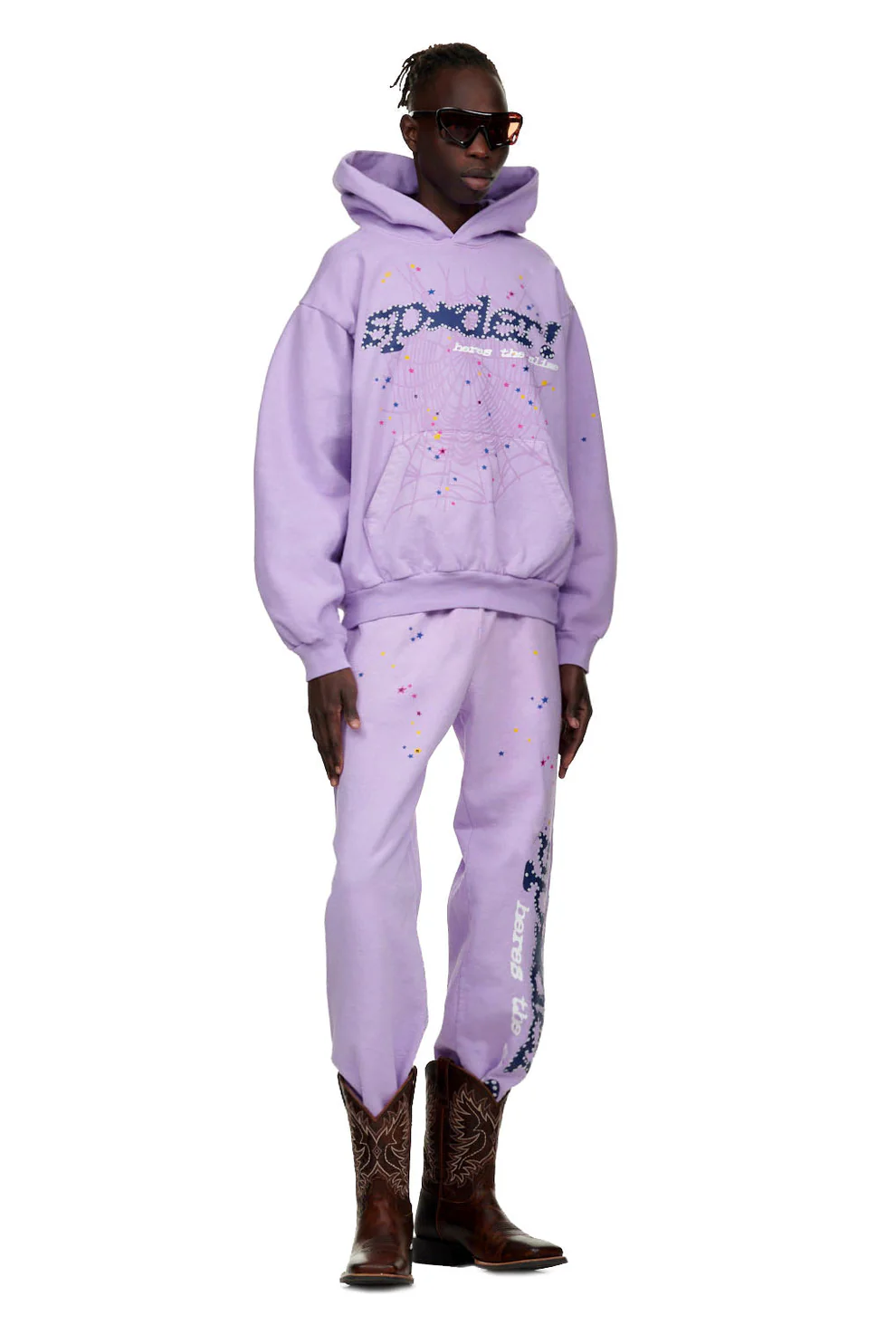 Spider Acai Purple Hoodie