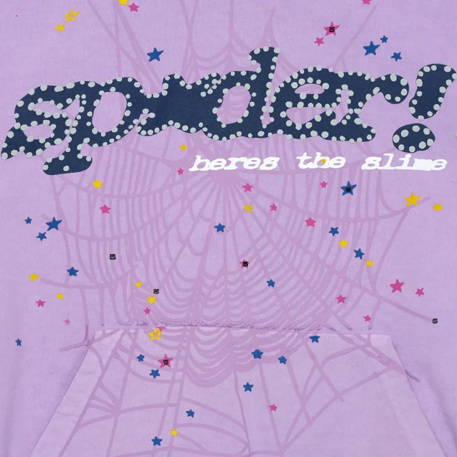 Spider Acai Purple Hoodies
