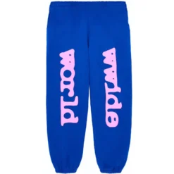 Spider Beluga Blue Sweatpants