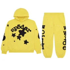 Spider Beluga Gold Tracksuit