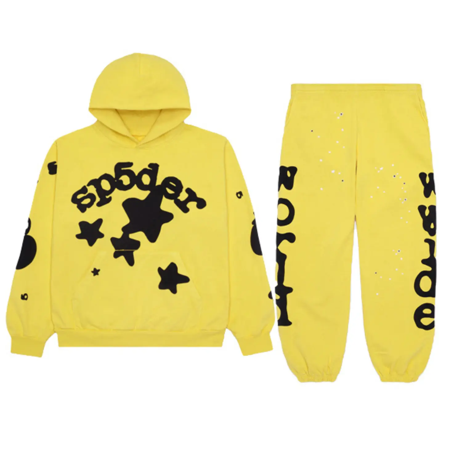 Spider Beluga Gold Tracksuit