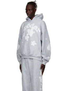 Spider Beluga Grey Hoodies