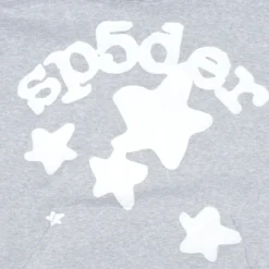 Spider Beluga Heather Grey Hoodies