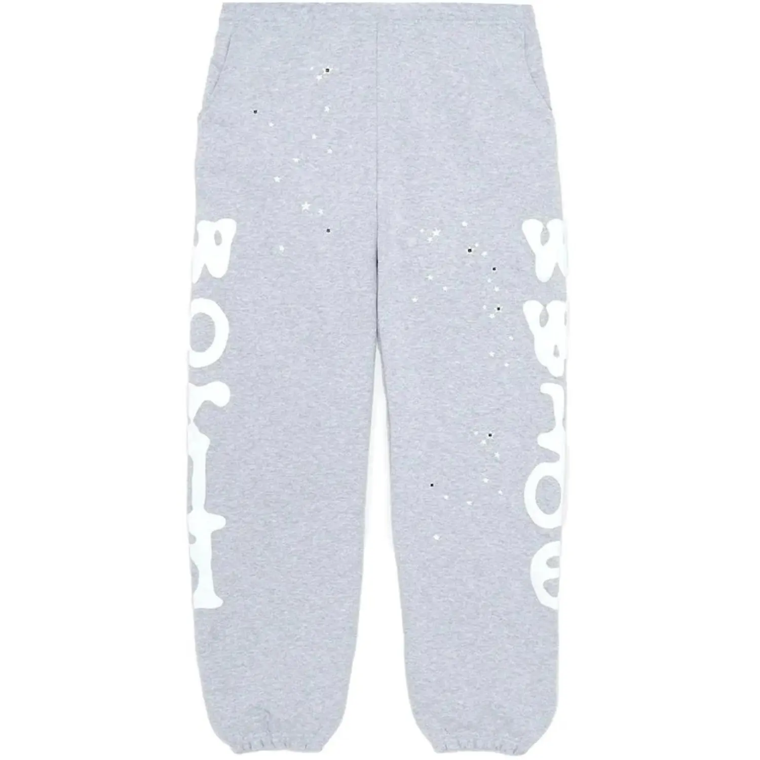 Spider Beluga Heather Grey Tracksuit pants
