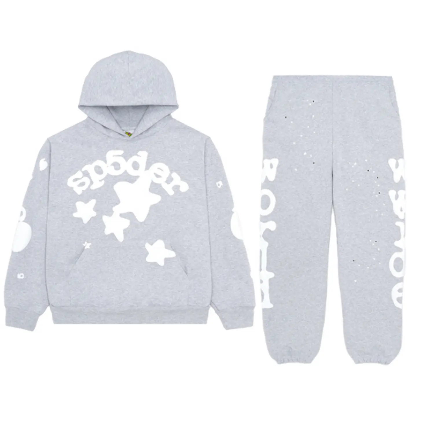 Spider Beluga Heather Grey Tracksuit
