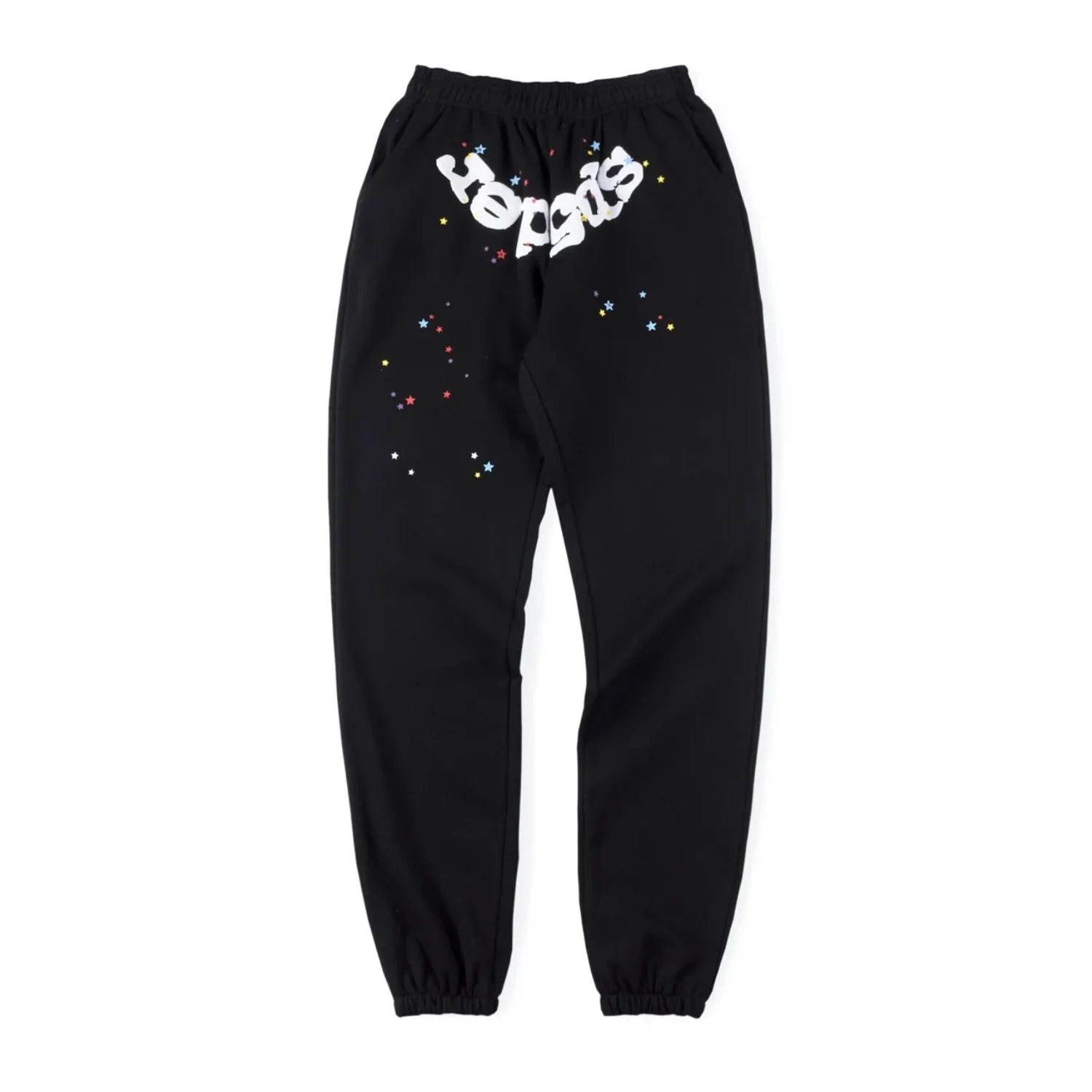 Spider Classic Flame LOGO Graffiti Sweatpants