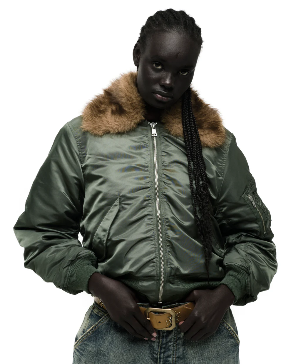 Spider Flight Army Jacket for Women