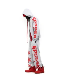 Spider Grey MX555 Zip-up Hoodie