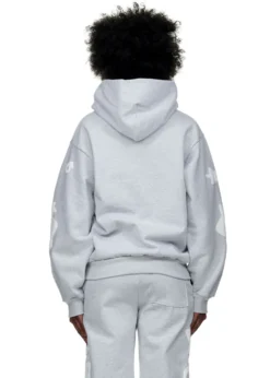 Spider Heather Grey Beluga Hoodie