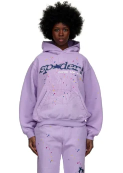 Spider Hoodie Acai Purple