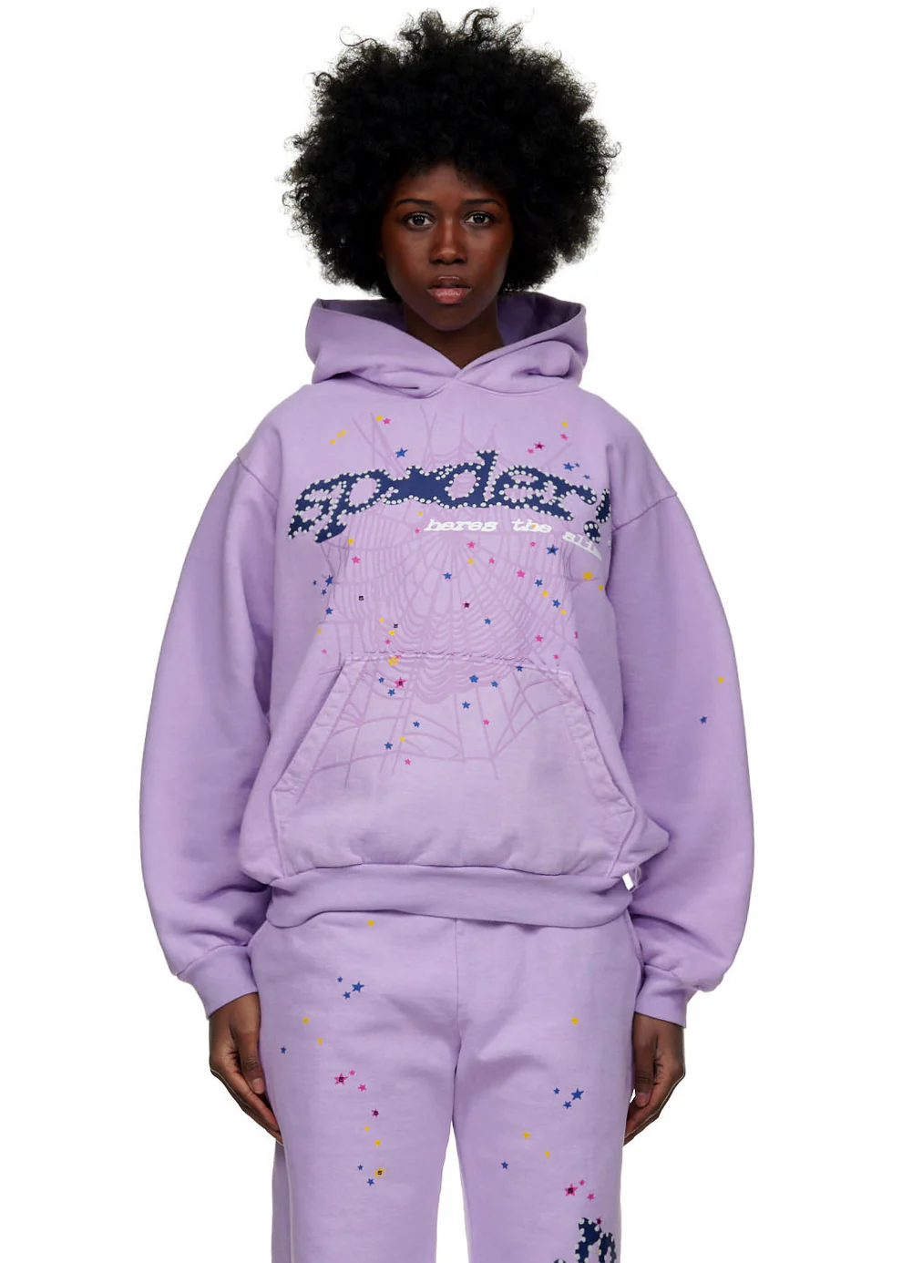 Spider Hoodie Acai Purple