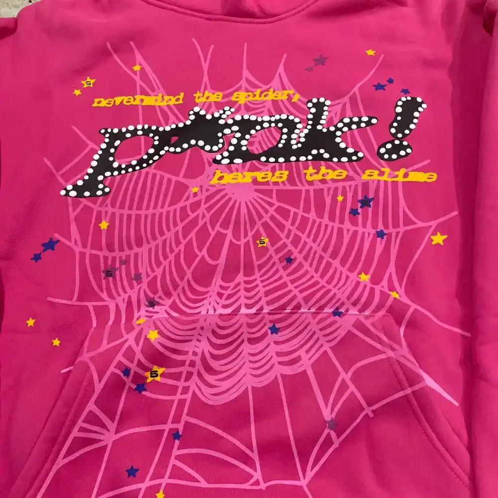 Spider Hoodie PINK Spider Pink Hoodie