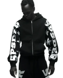Spider MX555 Black Hoodie