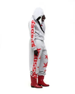 Spider MX555 Grey Zip-up Hoodie