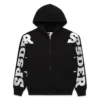 Spider MX555 Zip-up Black Hoodie
