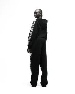 Spider MX555 Zip-up Black Hoodie Back