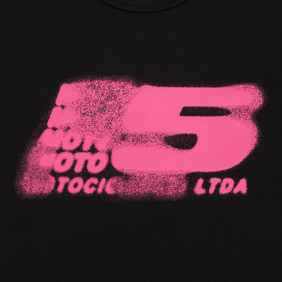 Spider Moto 5 Baby Black cotton Tee