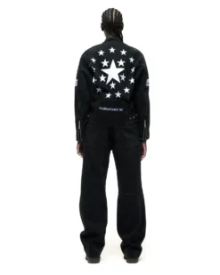 Spider Motorsport Denim Jacket Back