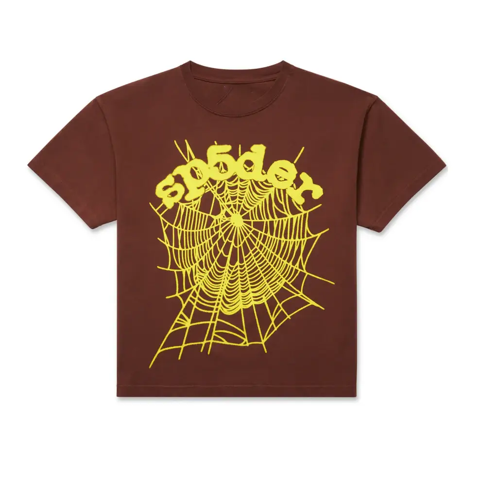 Spider OG Web Brown Tee