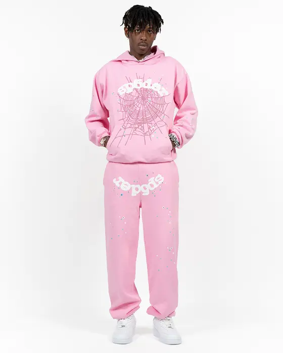 Spider OG Web Pink Hoodie