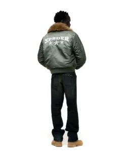 Spider Olive Army Jacket
