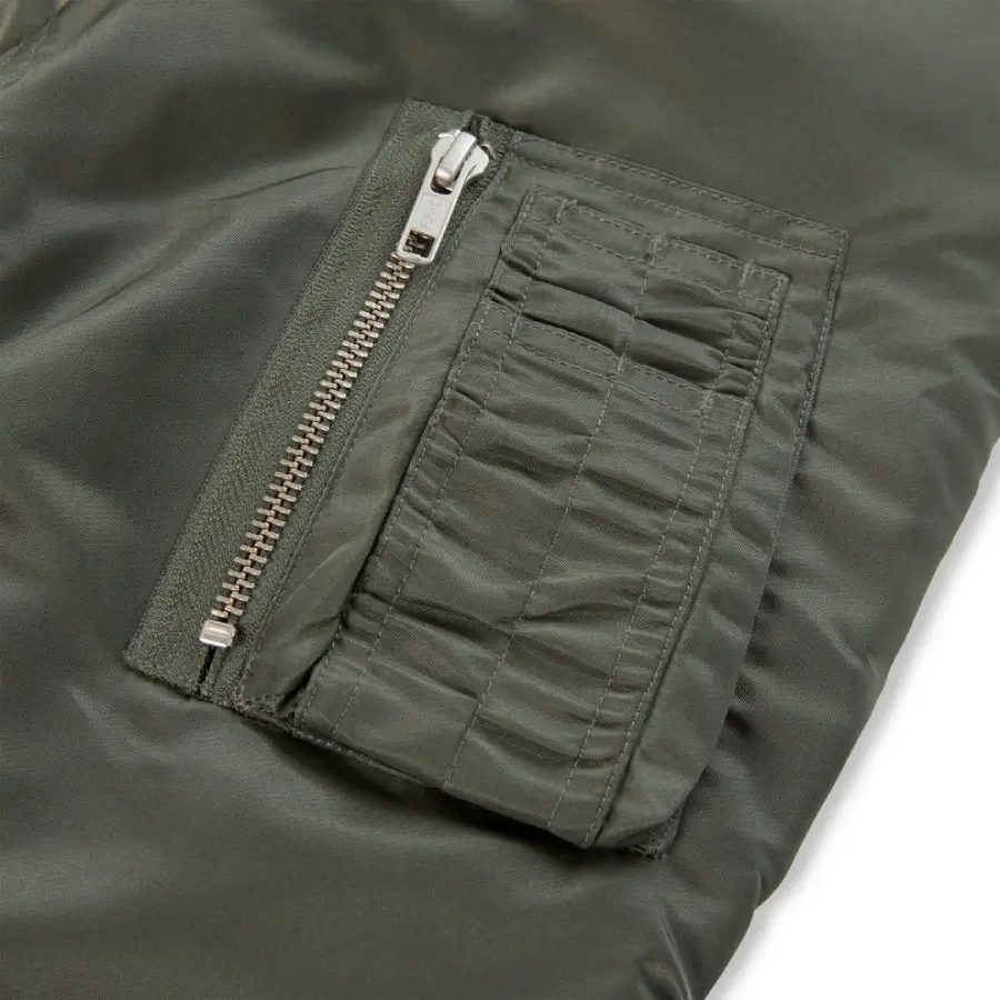 Spider Olive Army Polyester Jacket