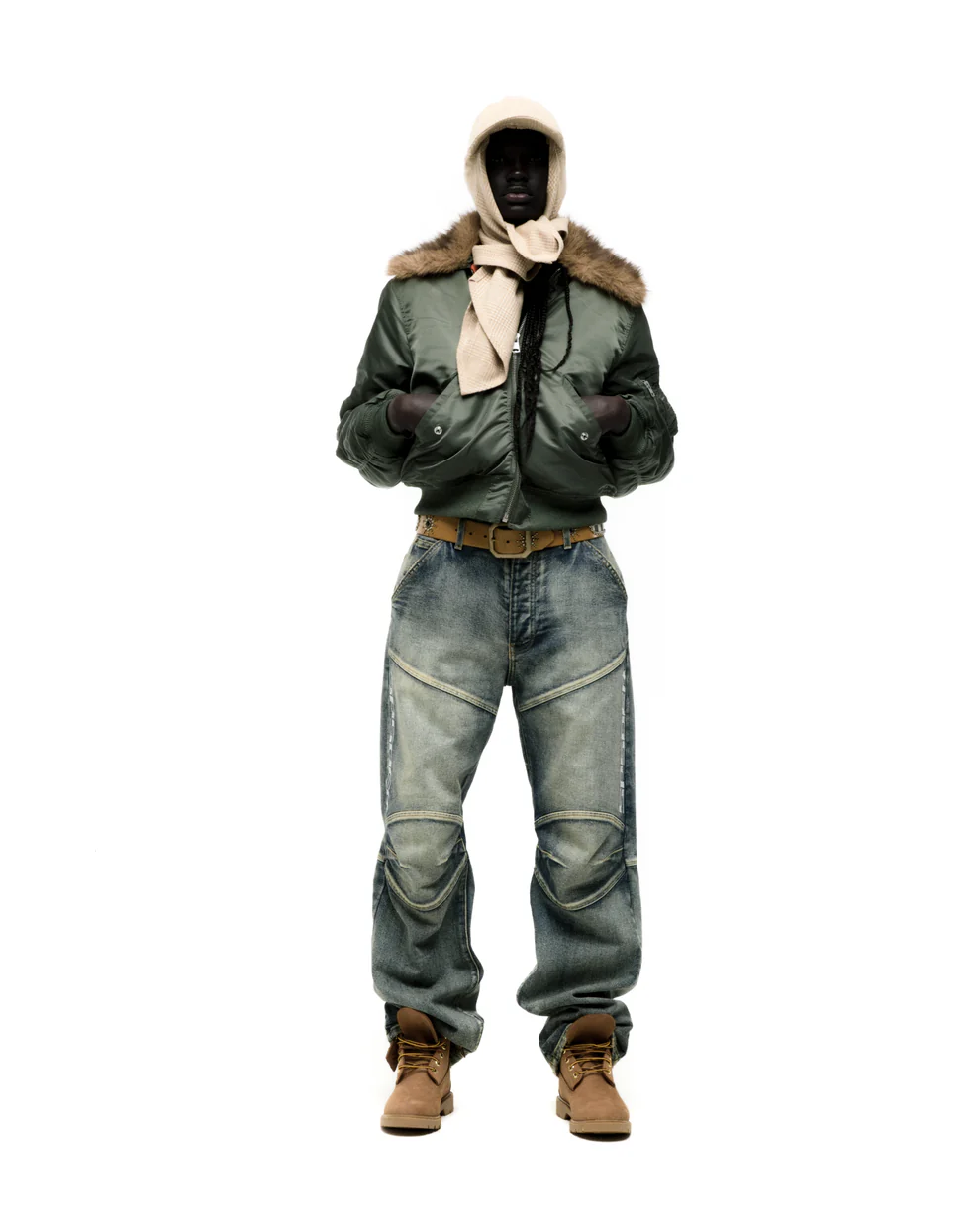 Spider Olive Flight Jacket