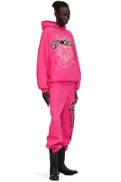 Spider Pink Sweatpants V2