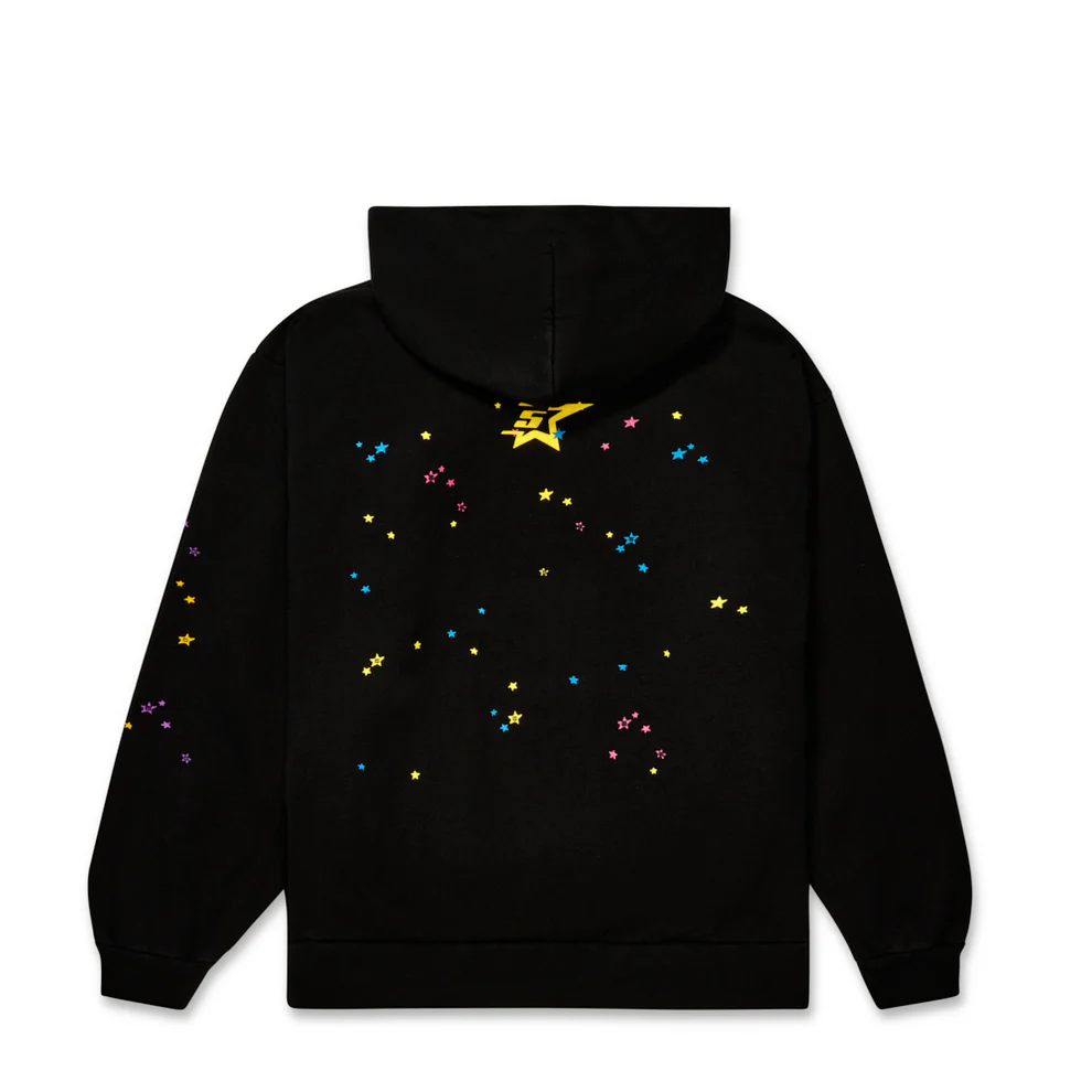 Spider Punk Black Hoodie