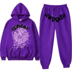 Spider Purple Web Tracksuits