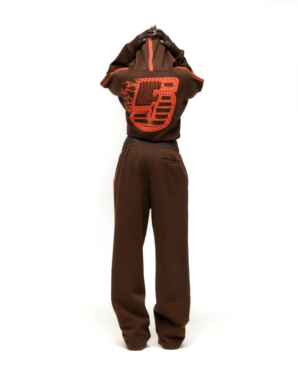 Spider Screaming Eagle Hoodie Back