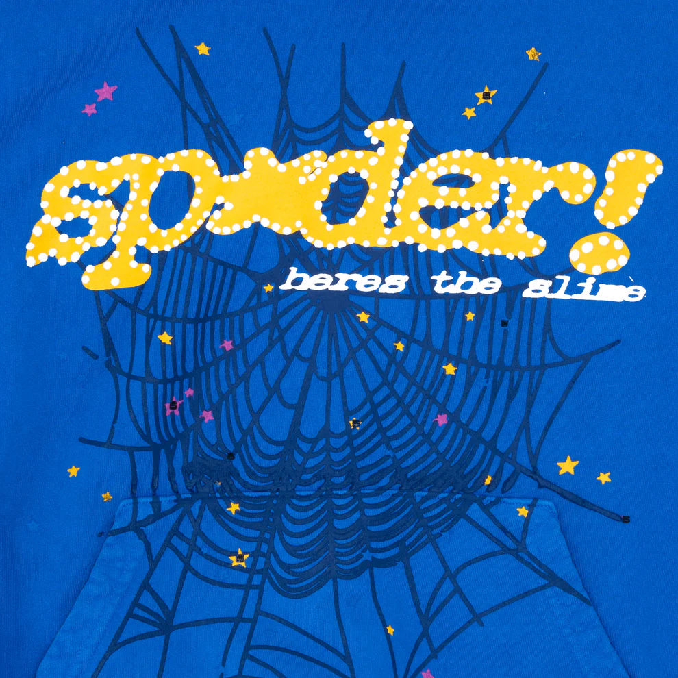 Spider TC blue Hoodie