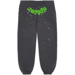 Spider Wait Web Slate Grey Sweatpants