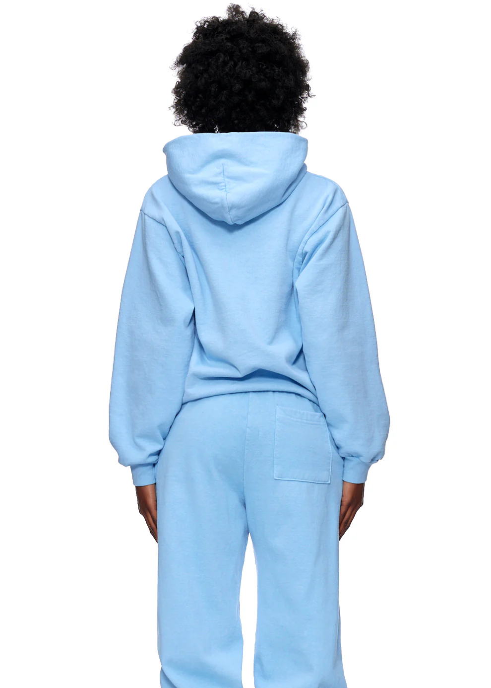 Spider Web Sky Blue Hoodies