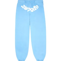 Spider Web Sky Blue Tracksuit for Men