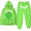 Spider Web Slime Green Tracksuit