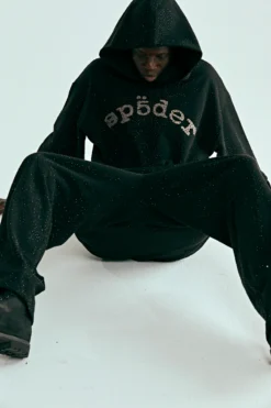 Black VVS Spider Hoodie