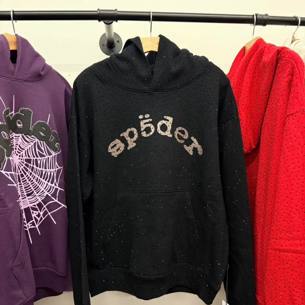 VVS Spider Cotton Black Hoodie Spider Hoodie Shop