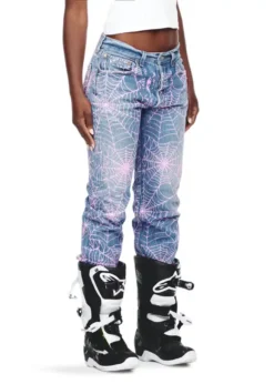 Sp5der AOP VINTAGE 501 DENIM